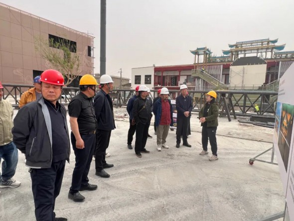 酒泉市委常委、敦煌市委書記石琳實(shí)地調(diào)研樂動(dòng)敦煌-文旅產(chǎn)業(yè)綜合體項(xiàng)目建設(shè)情況